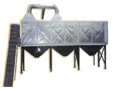 Peanut sieving machine
