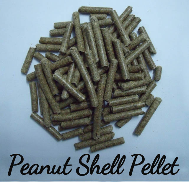 Peanut Shell Pellet 
